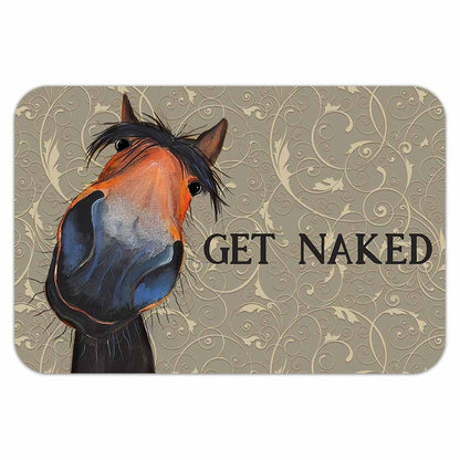 Get Naked - Horse Bath Mat