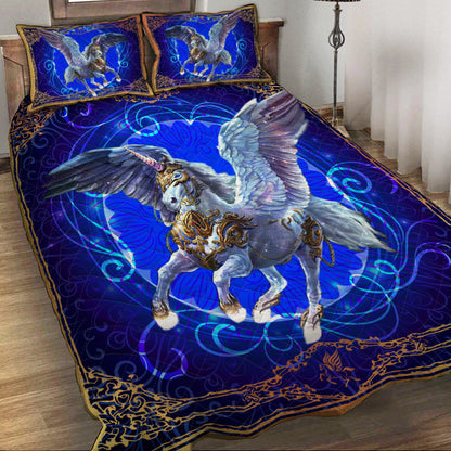 Galactic Pegasus - Horse Quilt Set