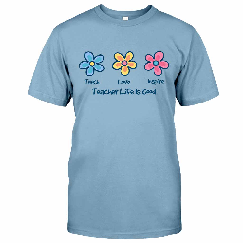 Teach Love Inspire - Personalized Teacher T-shirt and Hoodie