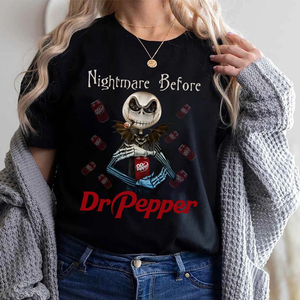 Nightmare Before Soft Drink - Personalized Blue Soft Drink T-shirt and Hoodie