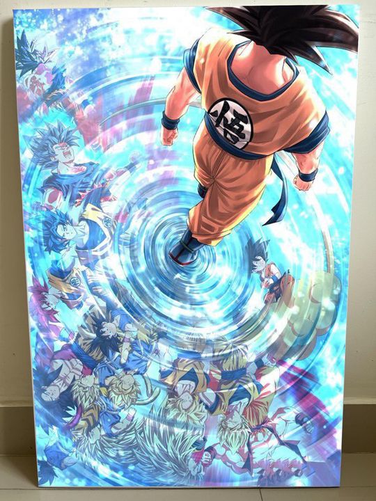Super Fighter Seven Balls Canvas And Poster