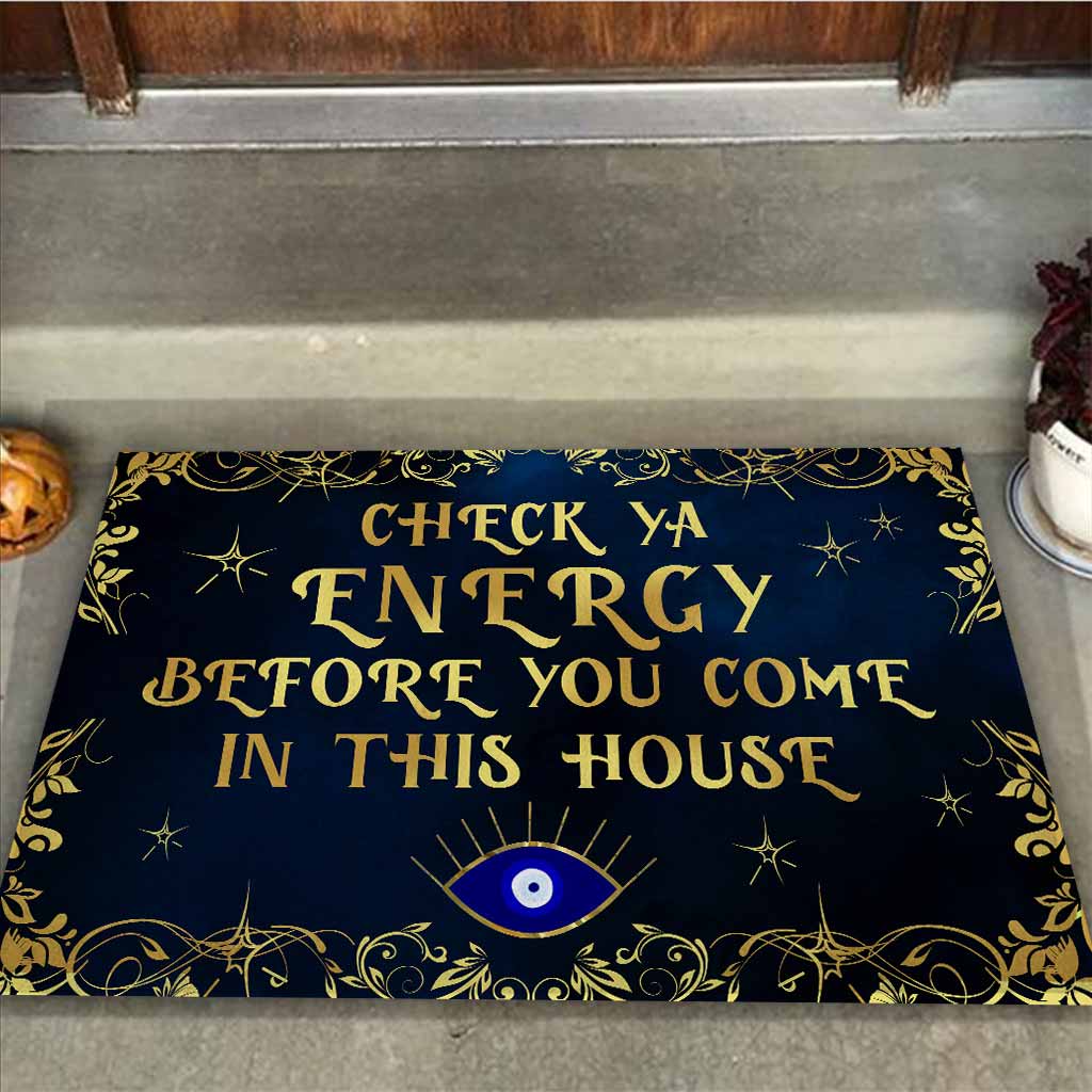 Check Ya Energy Doormat