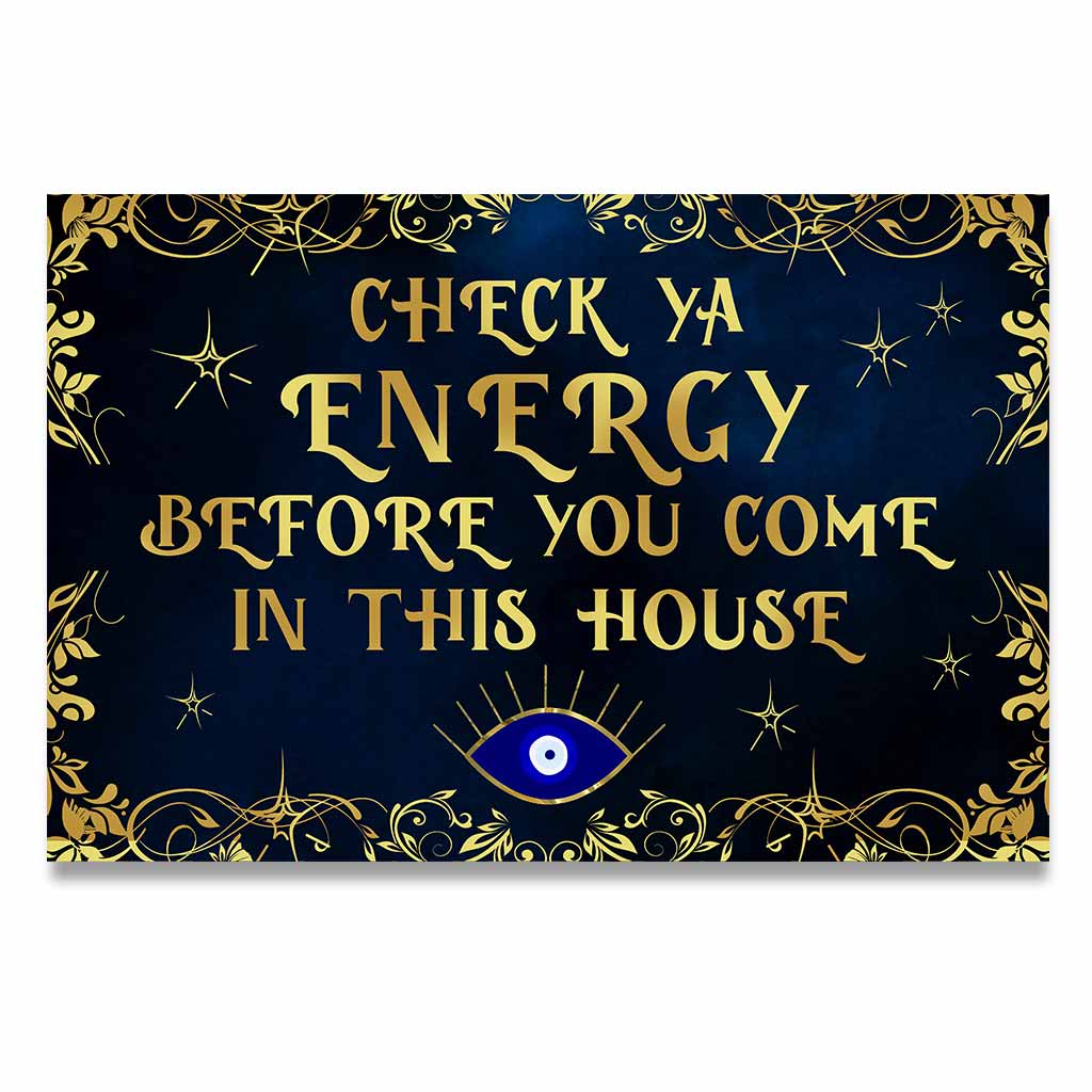 Check Ya Energy Doormat