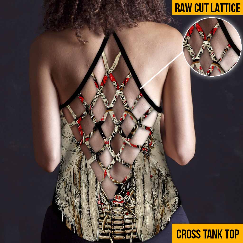 Native Pride - American Indian Cross Tank Top