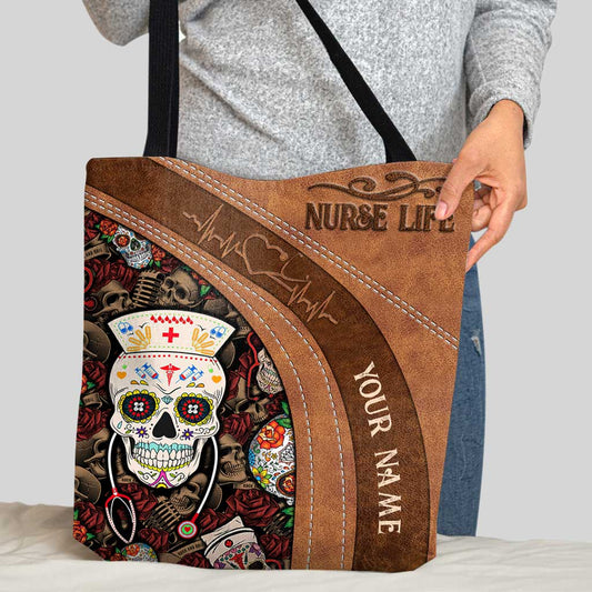 Nurse Life - Personalized Nurse Tote Bag