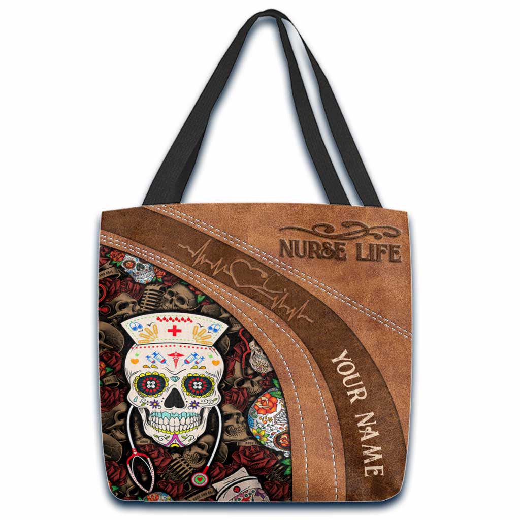 Nurse Life - Personalized Nurse Tote Bag