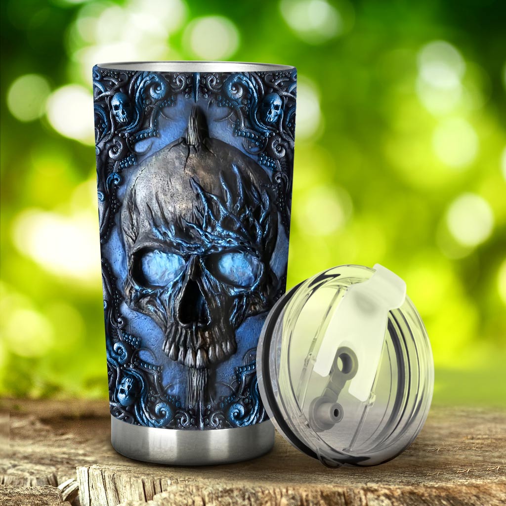 Love Skulls - Personalized Skull Tumbler