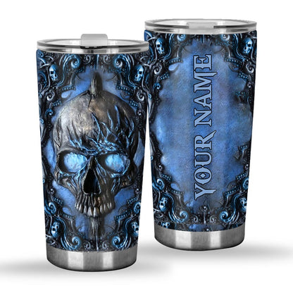 Love Skulls - Personalized Skull Tumbler