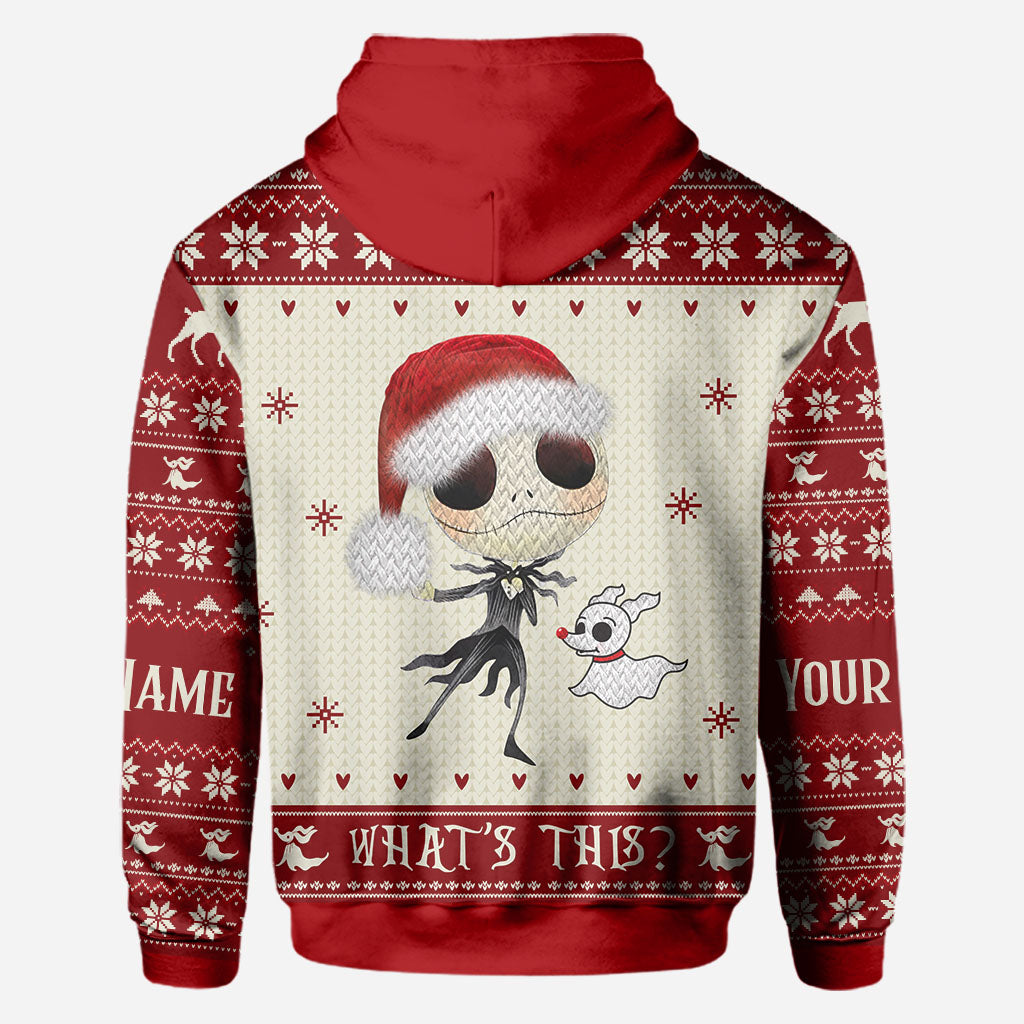 What's This - Personalized Christmas Nightmare All Over T-shirt and All Over T-shirt and Hoodie