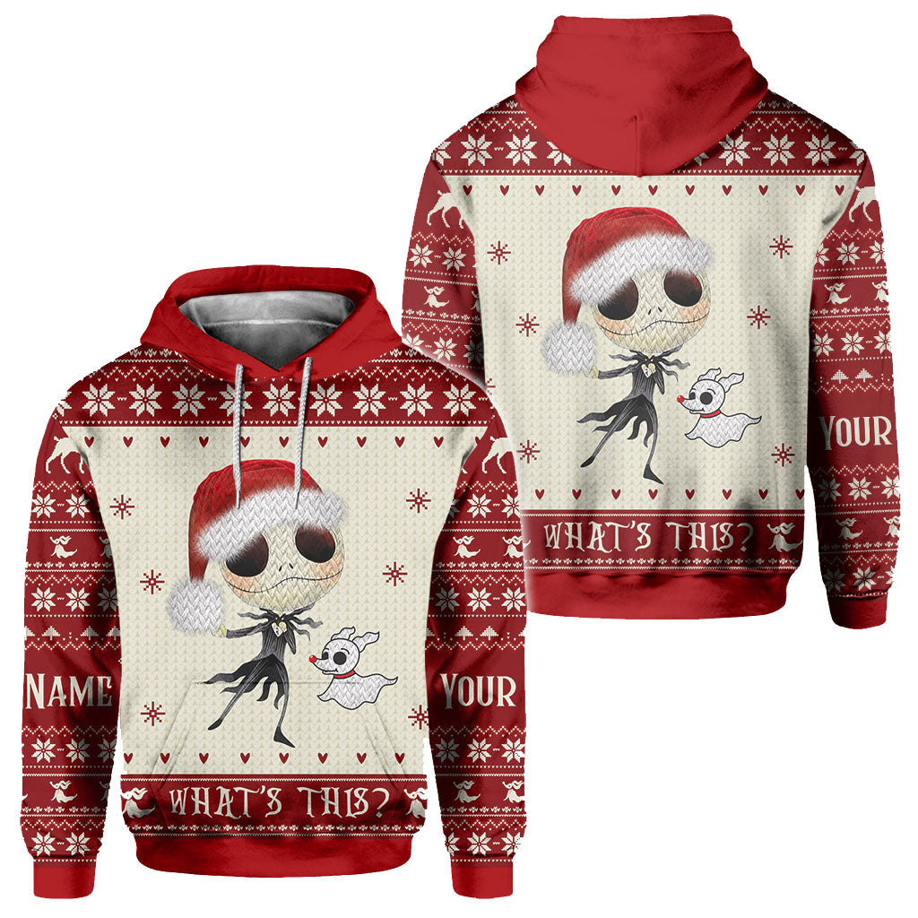 What's This - Personalized Christmas Nightmare All Over T-shirt and All Over T-shirt and Hoodie