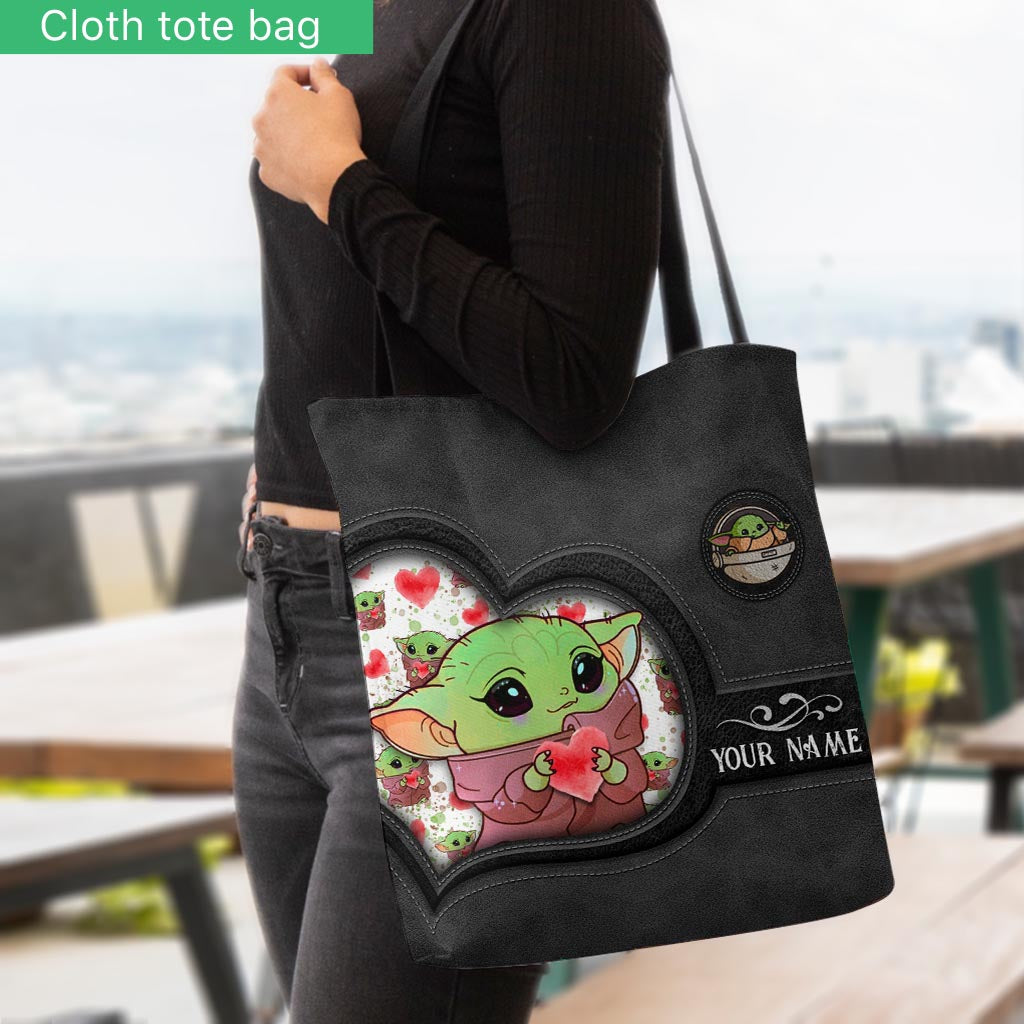 Too Cute I Am - Personalized The Force Tote Bag