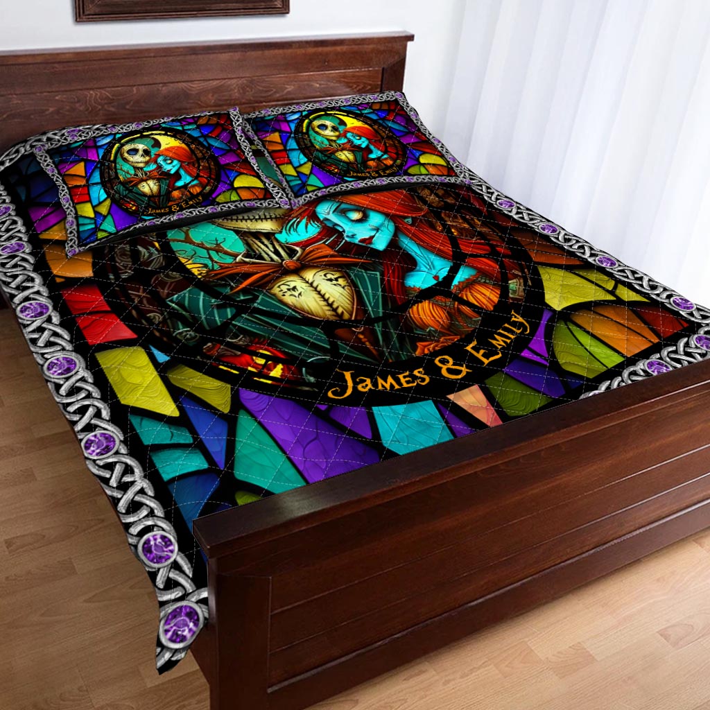 I'm Yours My Dearest - Personalized Nightmare Quilt Set