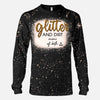 Glitter And Dirt - Personalized Mother&#39;s Day Grandma Handmade Bleached Shirts