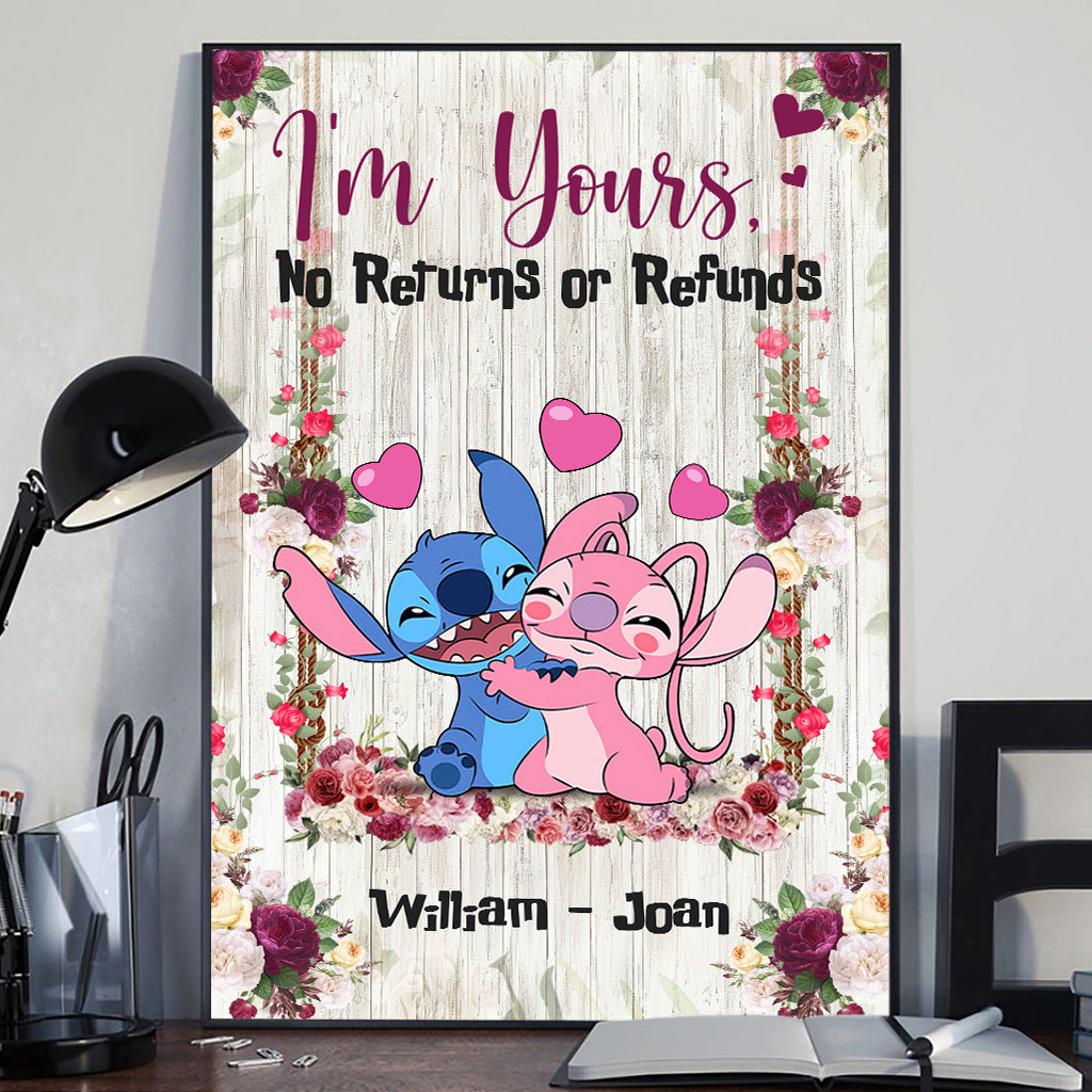 I'm Yours - Personalized Ohana Canvas And Poster