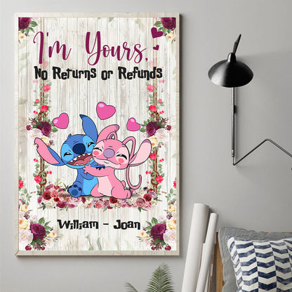 I'm Yours - Personalized Ohana Canvas And Poster