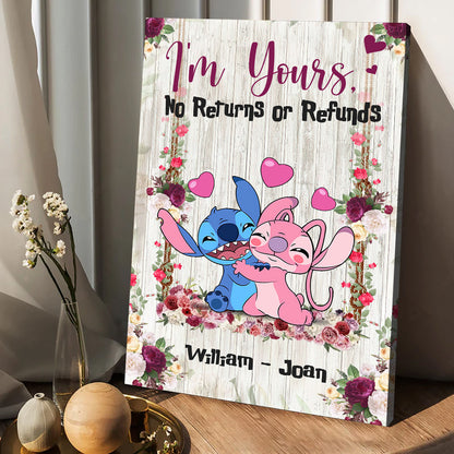 I'm Yours - Personalized Ohana Canvas And Poster