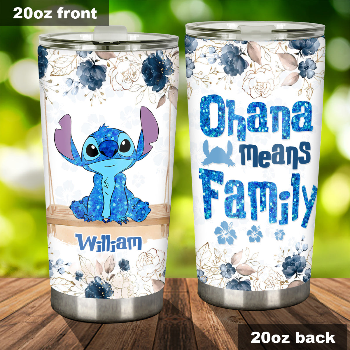 Ohana Means Family - Personalized Ohana Tumbler