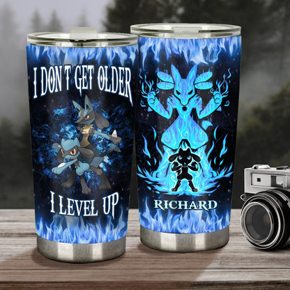 Level Up - Personalized Monster Trainer Tumbler