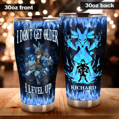 Level Up - Personalized Monster Trainer Tumbler