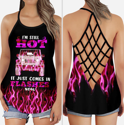 I'm Still Hot - Car Cross Tank Top and Leggings