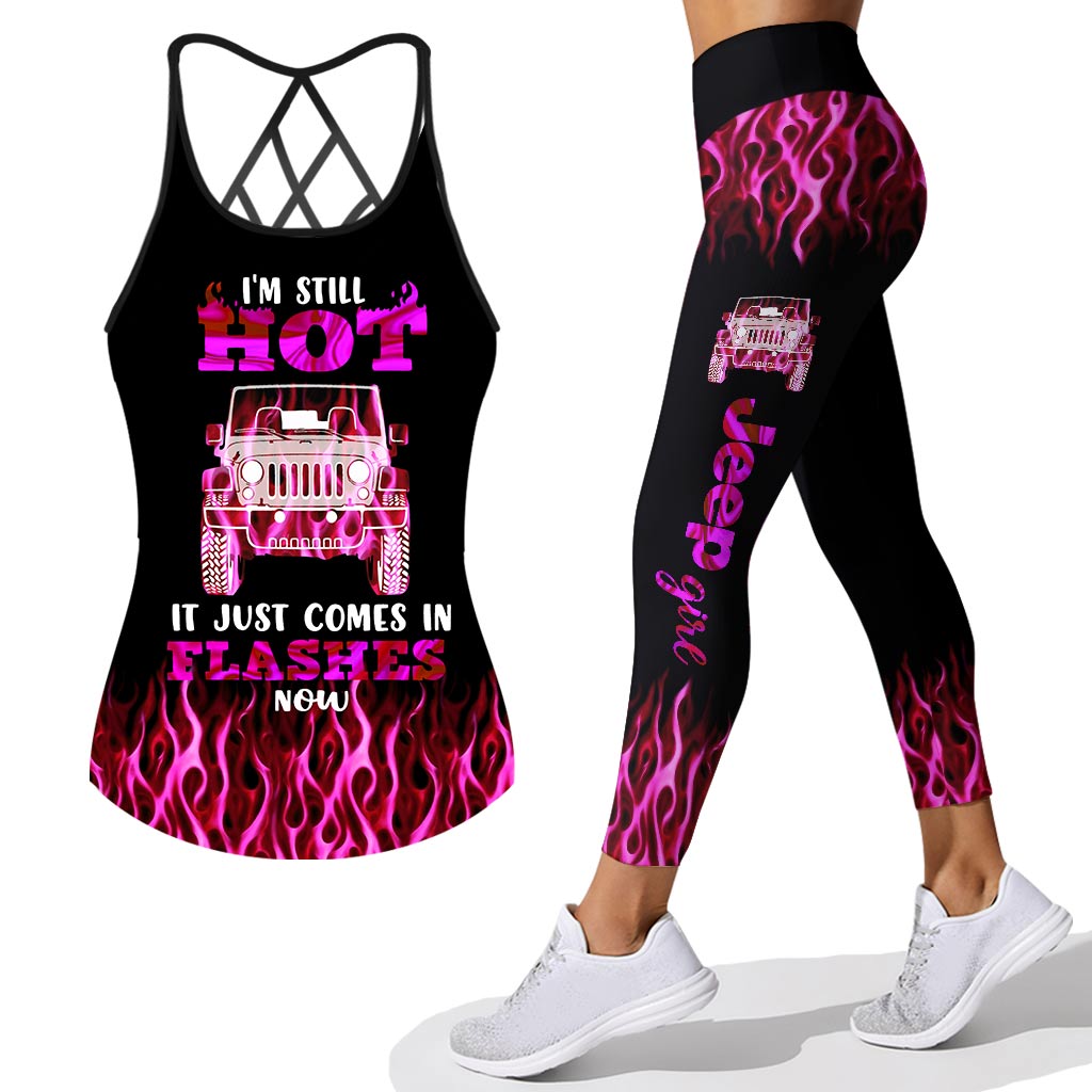 I'm Still Hot - Car Cross Tank Top and Leggings