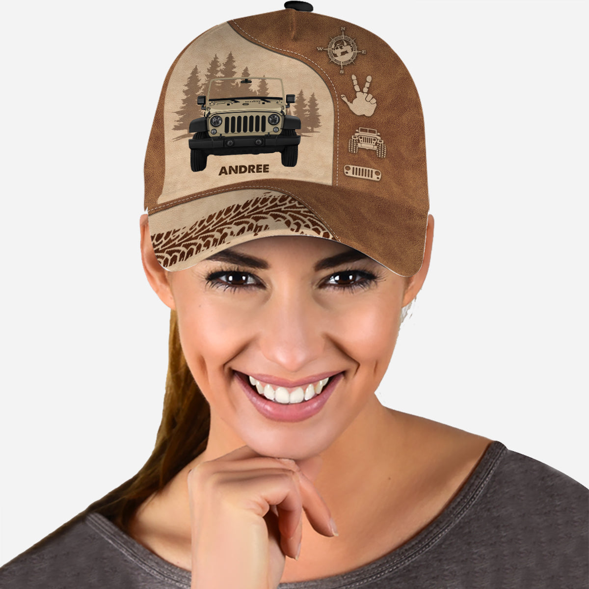 Happy Life - Personalized Car Classic Cap