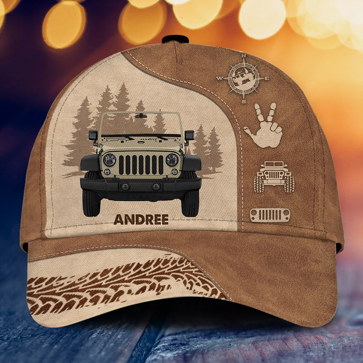 Happy Life - Personalized Car Classic Cap