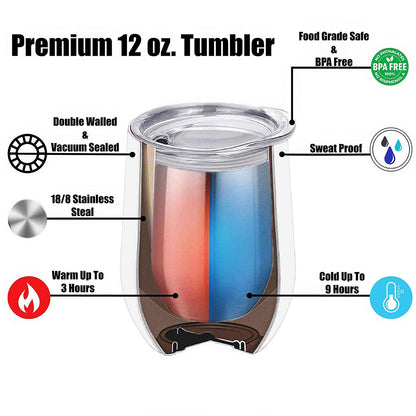 I Level Up - Personalized Super Plumber Wine Tumbler