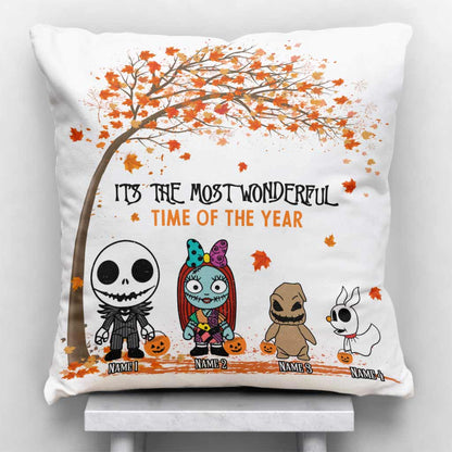 Parents Of Nightmares - Personalized Halloween Nightmare Throw Pillow