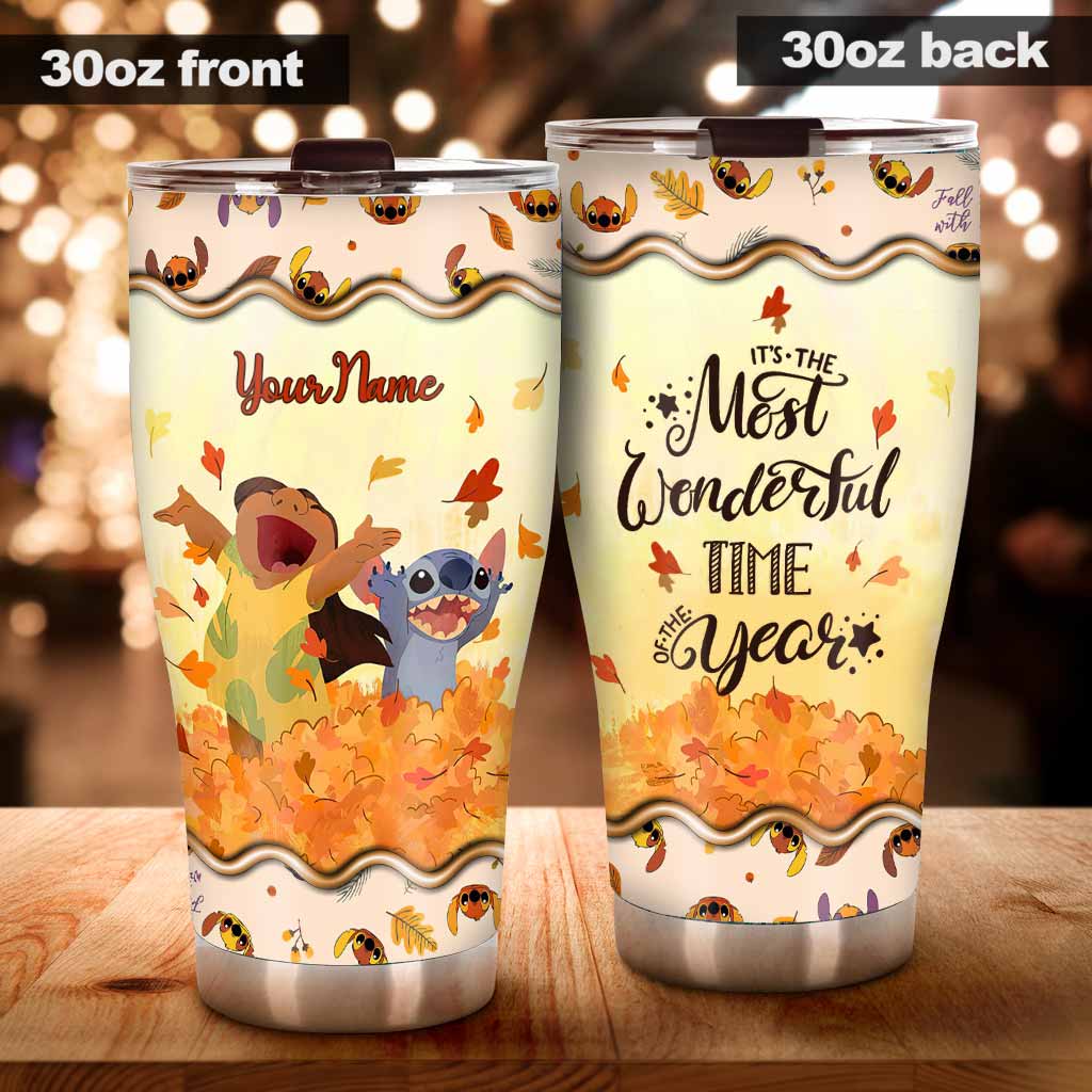 It's The Most Wonderful Time - Personalized Ohana Tumbler