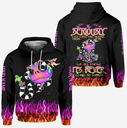 People Should Seriously - Personalized Nightmare Hoodie and Leggings