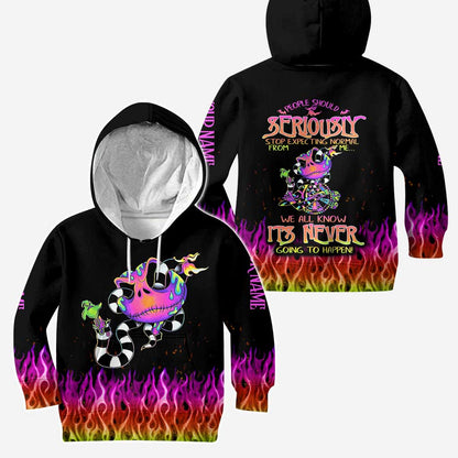 People Should Seriously - Personalized Nightmare Hoodie and Leggings