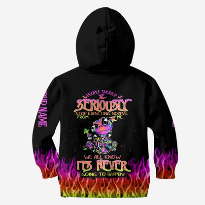People Should Seriously - Personalized Nightmare Hoodie and Leggings