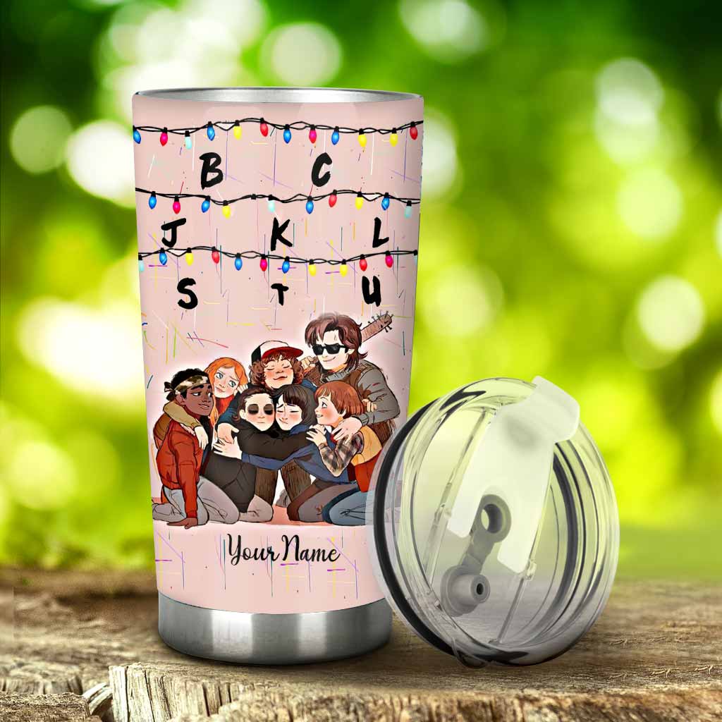 Friends Don't Lie - Personalized Stranger Things Tumbler