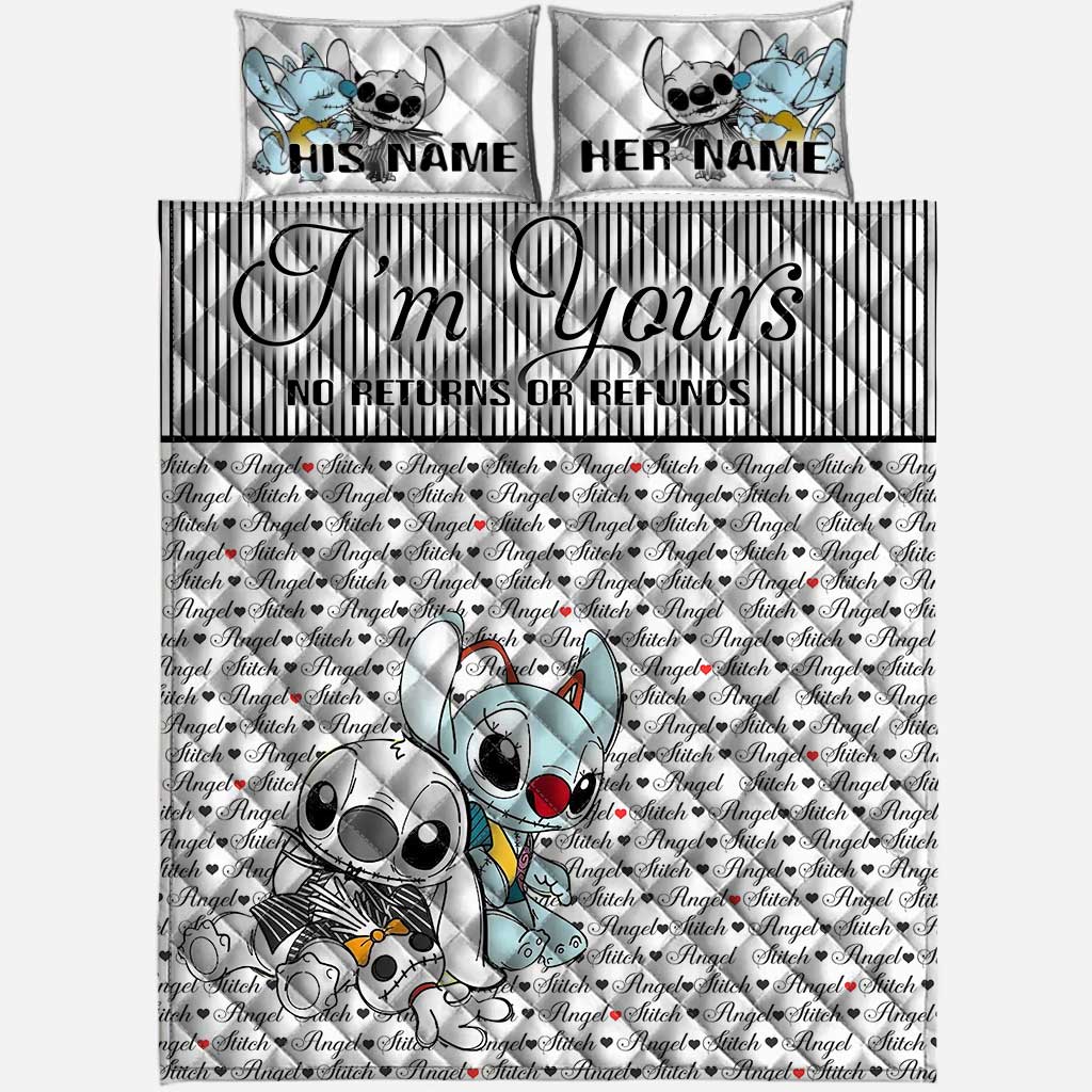 I'm Yours - Personalized Ohana Quilt Set