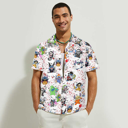 Spooky Vibes - Halloween Ohana Hawaiian Shirt