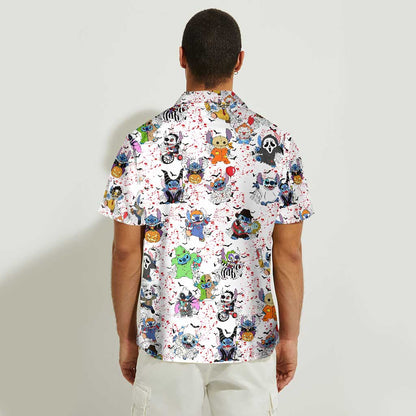 Spooky Vibes - Halloween Ohana Hawaiian Shirt