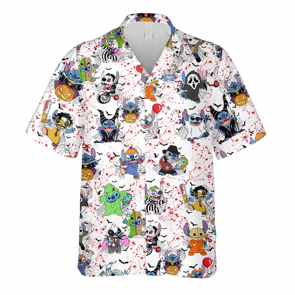 Spooky Vibes - Halloween Ohana Hawaiian Shirt