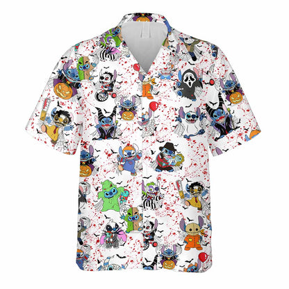 Spooky Vibes - Halloween Ohana Hawaiian Shirt