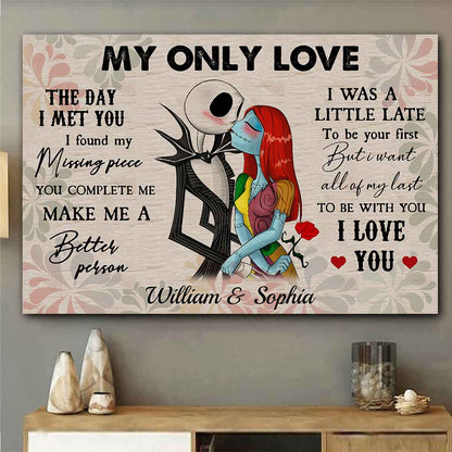 The Day I Met You - Personalized Nightmare Poster 102021