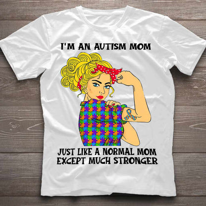 Autism Mom - Autism Awareness T-shirt and Hoodie 112021