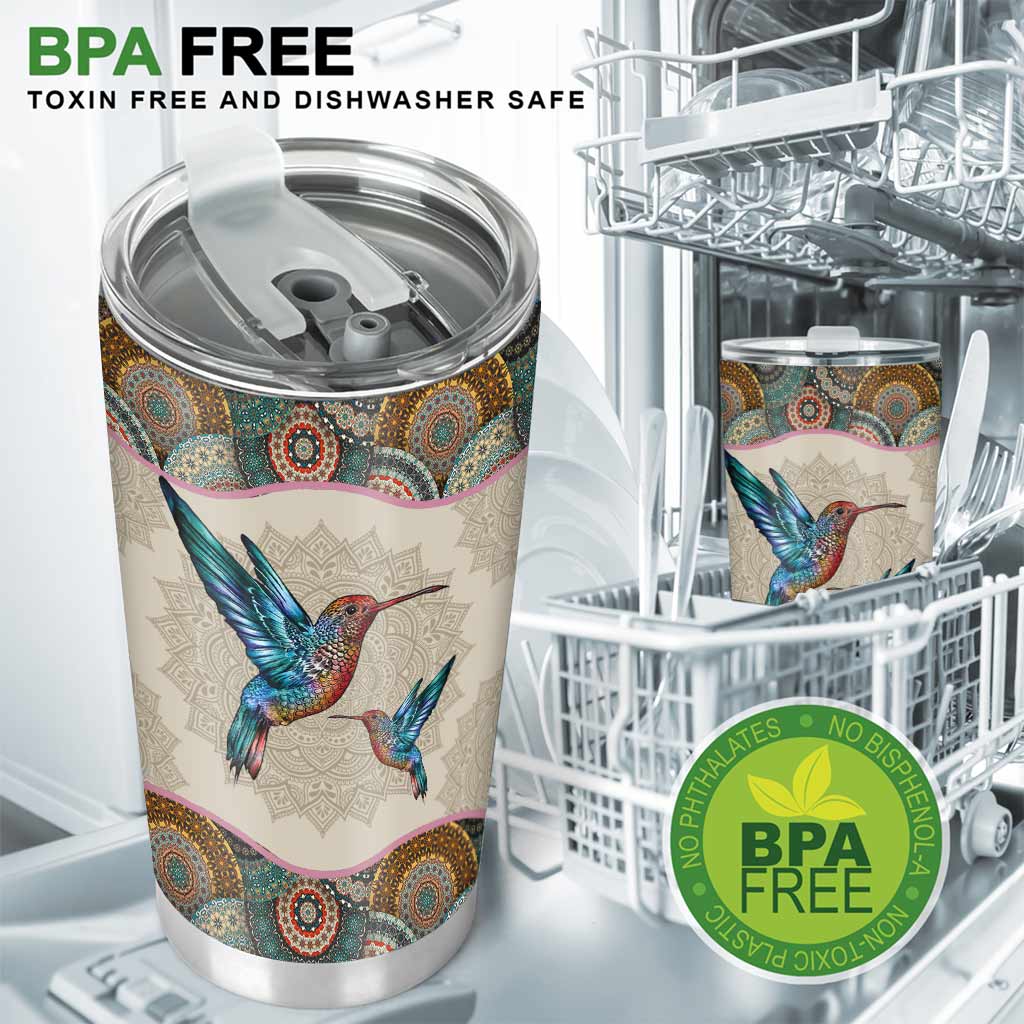 Mandala - Hummingbirds Tumbler 112021