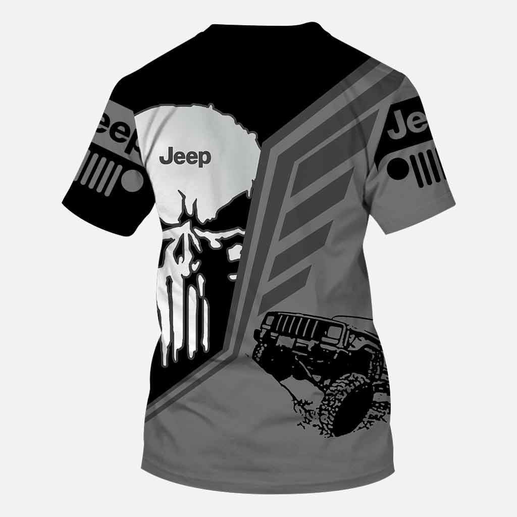 Jp And Skull Car All Over T-shirt and Hoodie 112021