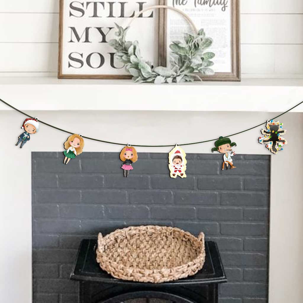 Christmas Vacation - Personalized Christmas 6 Pieces Garland