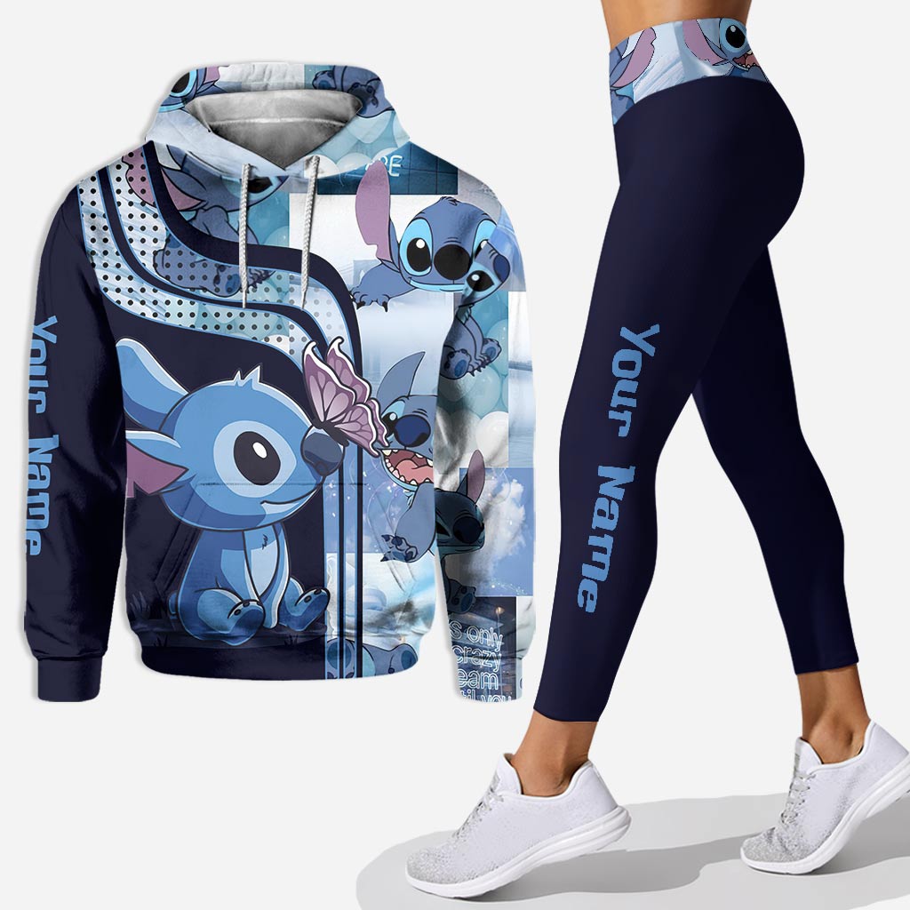 Blue Ohana - Personalized Ohana Hoodie and Leggings