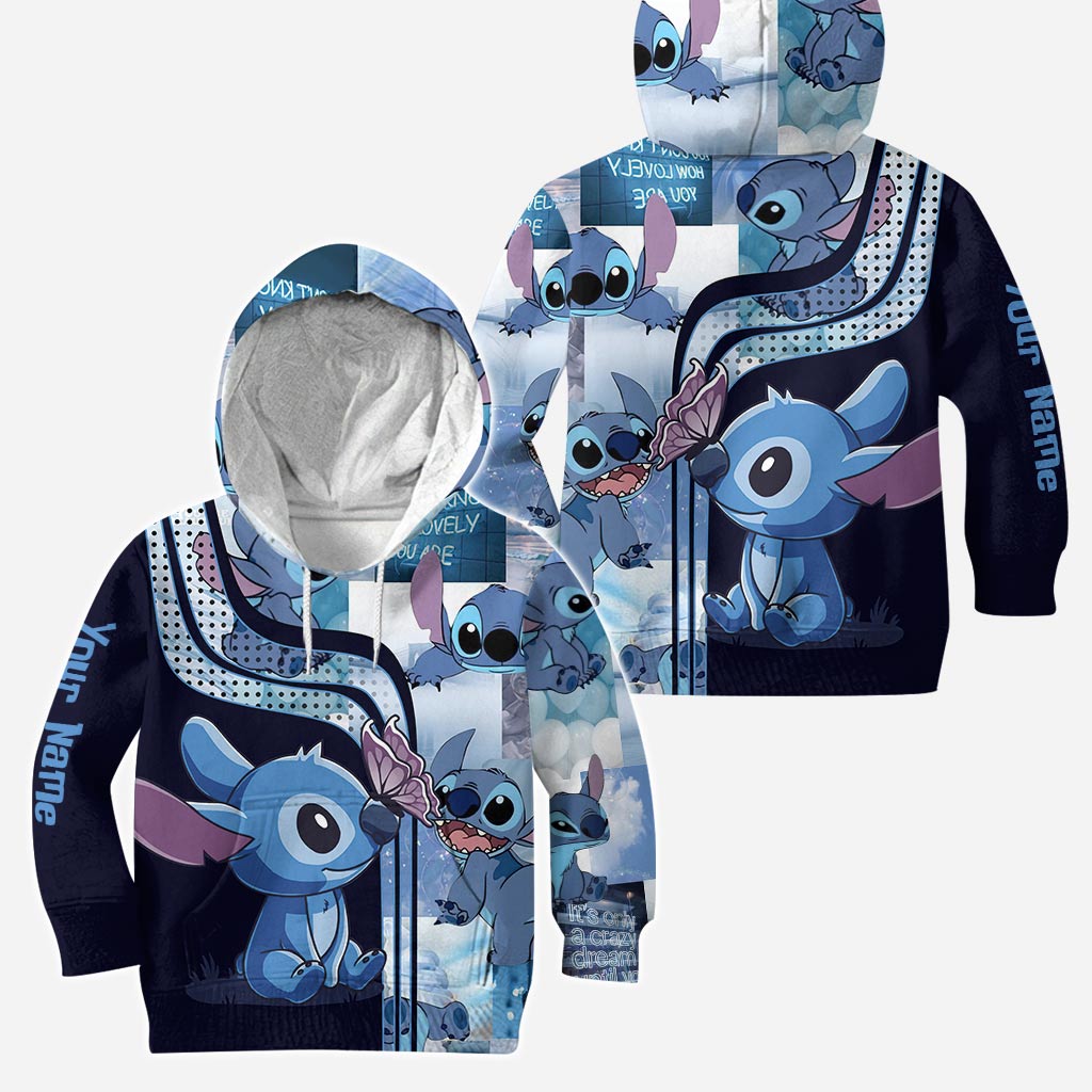 Blue Ohana - Personalized Ohana Hoodie and Leggings