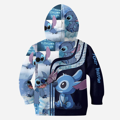 Blue Ohana - Personalized Ohana Hoodie and Leggings