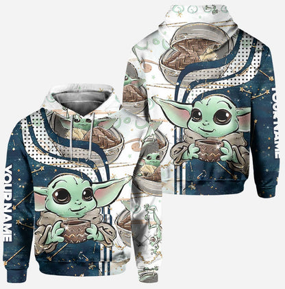 The Child - Personalized The Force Hoodie and Leggings