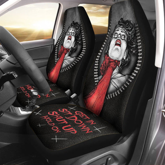 Get In Sit Down Shut Up Hold On - Satan Seat Covers