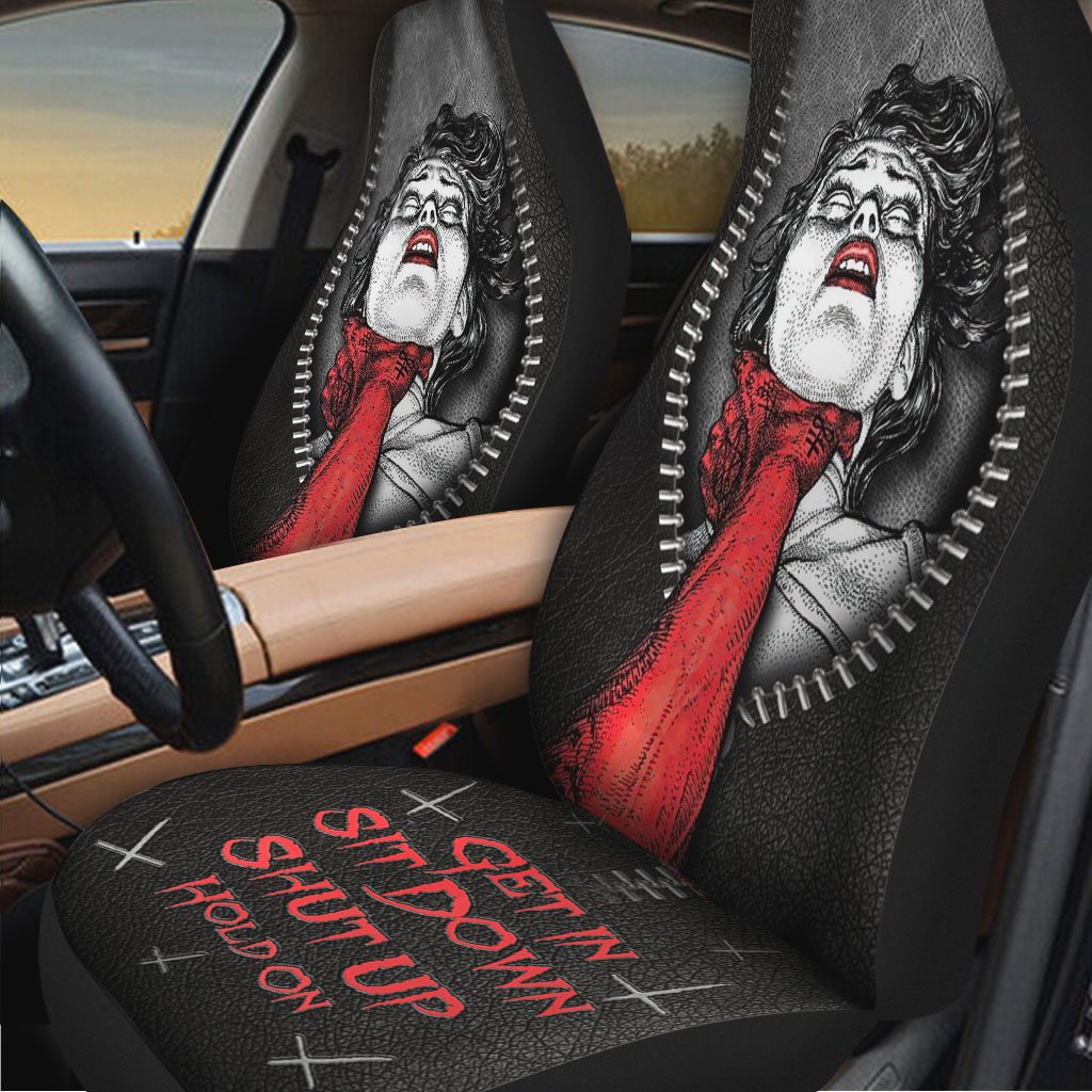 Get In Sit Down Shut Up Hold On - Satan Seat Covers